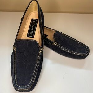 Coach Women’s Black Spring/Summer Loafers-Brand new*